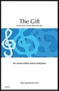 The Gift Unison choral sheet music cover